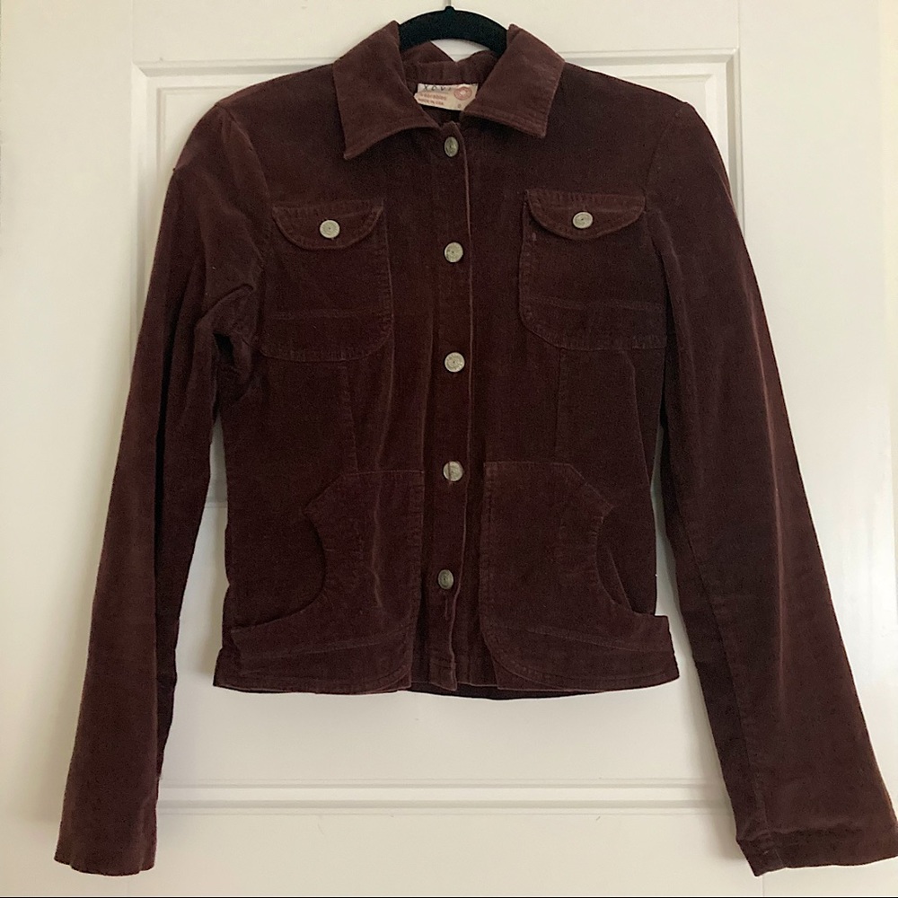 TIMELESS BROWN CORDUROY SHIRT/JACKET